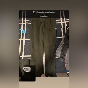 Champion Dark Olive Joggers
